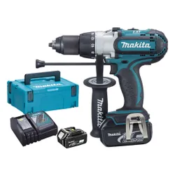 Makita DHP451RTJ 18V 2 x Şarj edilebilir pil 5Ah