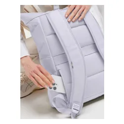 Plecak miejski GOT BAG Rolltop Easy Monochrome - purple coral