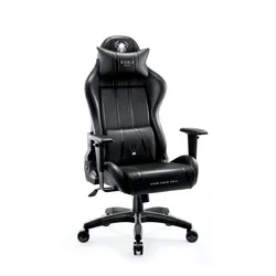 Fotel Diablo Chairs X-One 2.0 Normal Size Gamingowy do 160kg Skóra ECO Tkanina Czarny