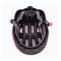 Kask rowerowy dziecięcy ABUS Smiley 3.0 pink butterfly