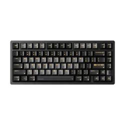Klawiatura magnetyczna VGN Flash 75 Pro Gateron Magnetic Jade Pro Switch Czarno-Szary