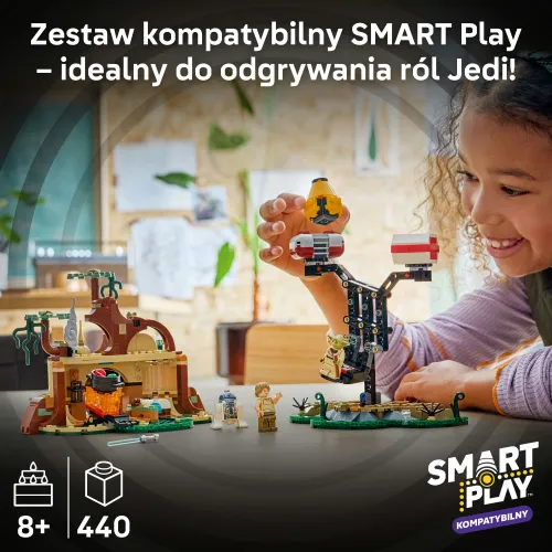 LEGO 75422 Star Wars SMART Play Chatka Yody i szkolenie Jedi