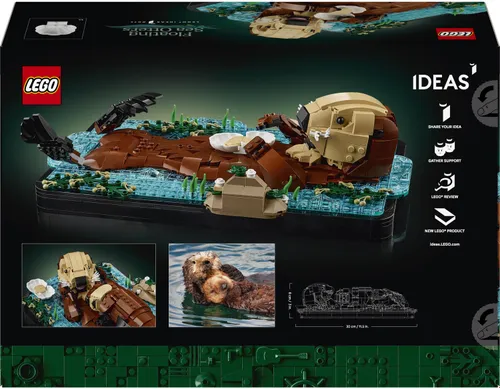 LEGO 21366 IDEAS Pływające wydry