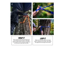 Zawieszenie do hamaka Grand Trunk Trunk Straps/Hammock Straps - teal