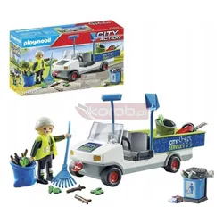 PLAYMOBIL 71433 SPRZĄTANIE MIASTA SAMOCHODEM ELEKTRYCZNYM