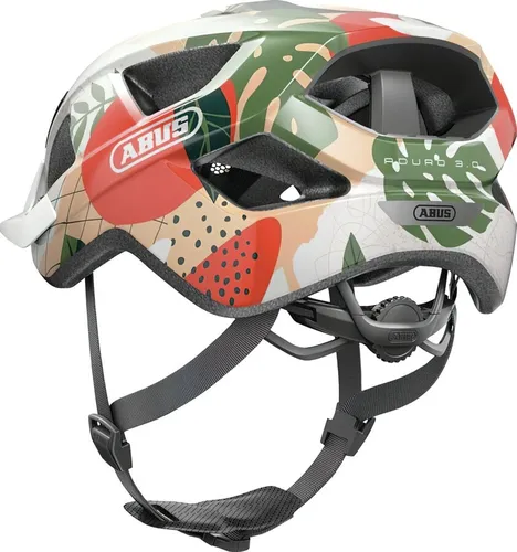 Kask rowerowy ABUS Aduro 3.0 Palm Wielokolorowy Miejski (rozmiar S)