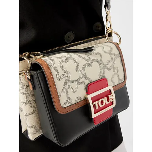 Geanta TOUS Bandolera Doble K Icon 2001502659 Neagra