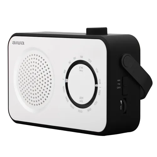 Radioodbiornik Aiwa R-190BW Radio FM Biały