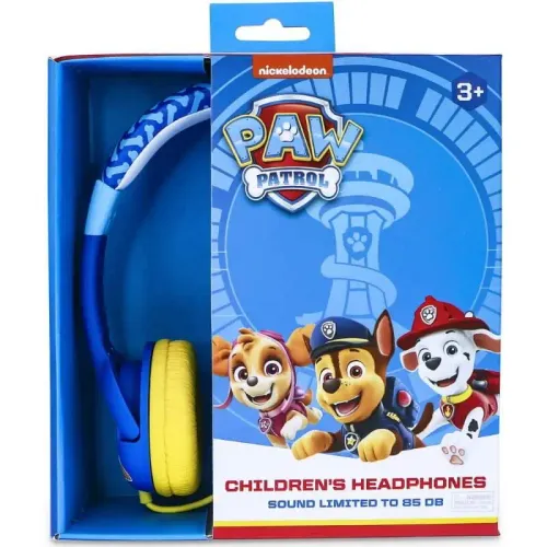 Słuchawki przewodowe OTL Technologies Paw Patrol Chase Nauszne Niebiesko-żółty