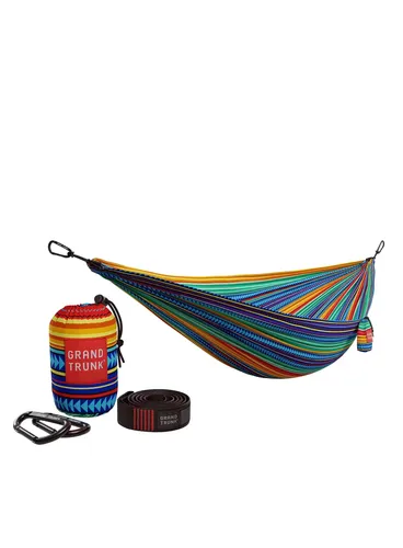Hamak turystyczny Grand Trunk Double Deluxe Print Parachute Nylon Straps - cabo