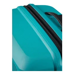 Walizka duża poszerzana American Tourister AeroStep - turqoise tonic