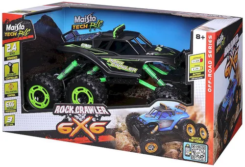 Samochód zdalnie sterowany MAISTO TECH Rock Crawler 6X6