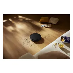 Robot sprzątający Roborock Qrevo Edge 2 Funkcja mopowania Stacja oczyszczająca Tworzenie mapy pomieszczenia Funkcje AI Czarny