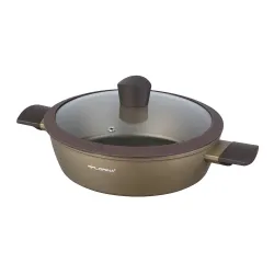 Patelnia do serwowania nieprzywierająca z dwoma uchwytami FLORINA CAVA 28 cm