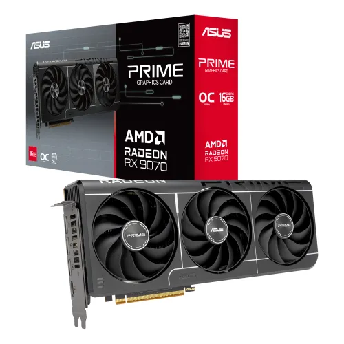 Karta graficzna ASUS Prime Radeon RX 9070 EVO OC Edition 16GB GDDR6 256bit FSR