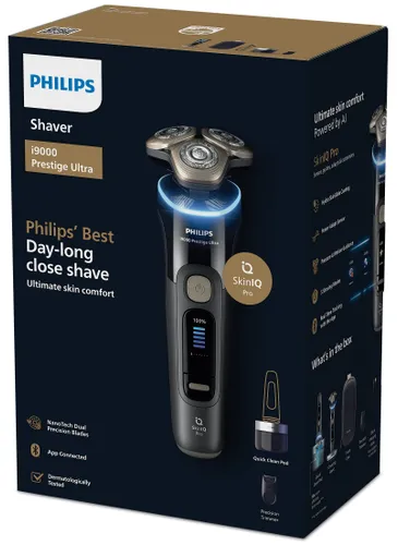 Golarka PHILIPS Seria i9000 Prestige Ultra SkinIQ Pro XP9400/31 Na mokro i sucho