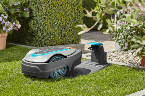 Robot koszący GARDENA Sileno Minimo 500 sterowanie Bluetooth