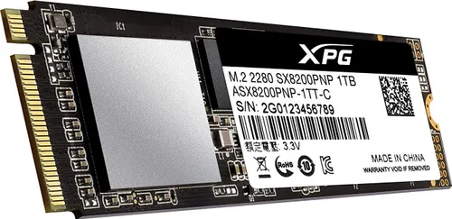 ADATA XPG SX8200 PRO SSD 1 TB M. 2 2280 PCI-E x4 Gen3 NVMe SSD (ASX8200PNP-1TT-C)