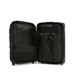 Маленький тканевый чемодан Eastpak Double Travenrz S Ek0a5b87 Black Denim 77h