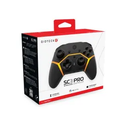 Геймпад Gioteck SC3 Wireless Pro для Nintendo Switch - беспроводной-черный