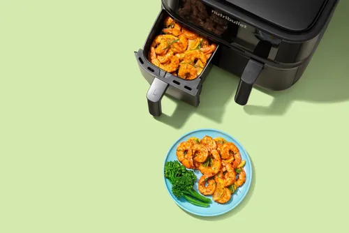 Air Fryer Frytkownica beztłuszczowa NUTRIBULLET Twin Drawer NBA081B 8l z podwójnym koszem
