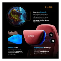 Fotel DIABLO CHAIRS X-Eye 2.0 Czerwony