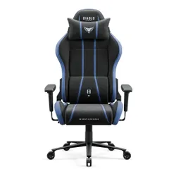 Fotel DIABLO CHAIRS X-One 2.0 Normal Size Czarno-niebieski