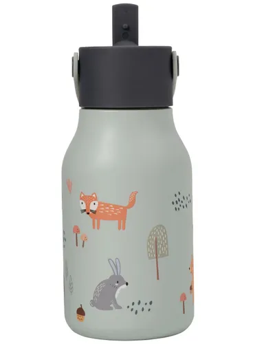 Butelka dziecięca na wodę Lund London Little Childrens Water Bottle 400 ml - woodland