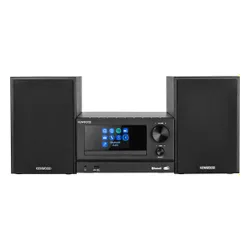 Wieża Kenwood M-7000S-B 60W Wi-Fi Bluetooth Radio FM, DAB+, Internetowe Czarny