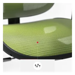 Fotel DIABLO CHAIRS V-Basic Czarno-zielony