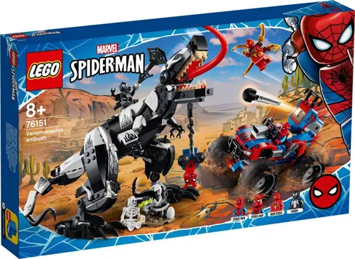 Конструктор Lego Marvel Spider-Man столкновение с Веномозавром (76151)