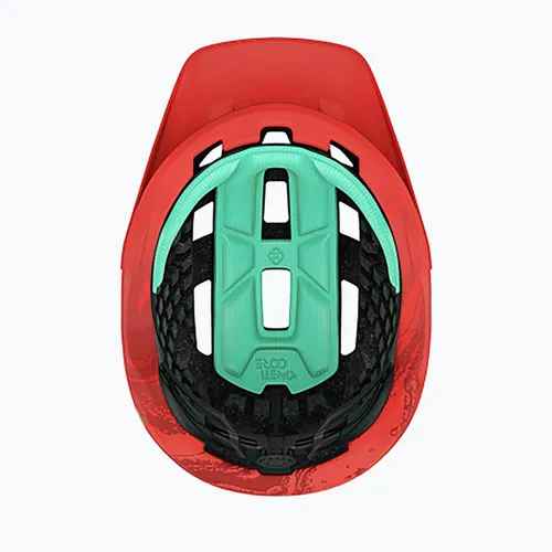 Kask rowerowy Lazer Coyote KinetiCore matte tangerine