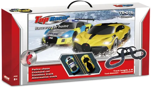 Tor wyścigowy samochodowy COIL zestaw mega tory autek wyścigowe pętla licencja AUDI Bugatti 6m skala 1:43