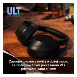 Słuchawki bezprzewodowe Sony ULT Wear WH-ULT900NW Nauszne Bluetooth 5.2 Biały