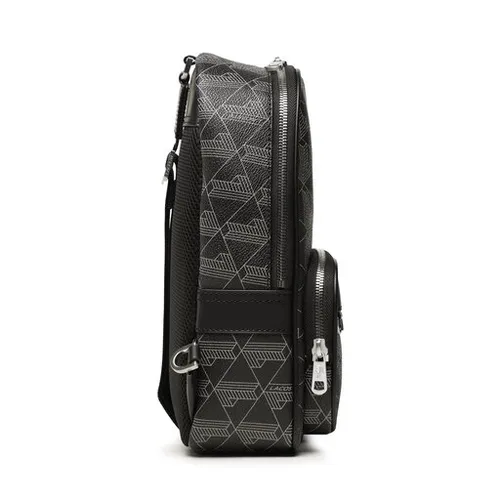 Geantă De Corp Lacoste Nh4131lx Monogram Noir Gris H45 Rucsac