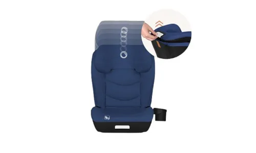 Fotelik samochodowy LIONELO Neal i-Size 100-150 cm (15-36 kg) Niebieski