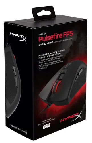 Myszka gamingowa HyperX Pulsefire FPS Czarny