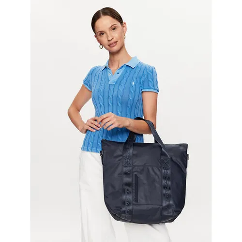 Сумка Lacoste S Tote Bag NF4234SG Bleu Nuit Blanc M05