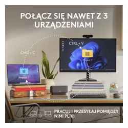 Myszka Logitech MX Anywhere 3S - różowy