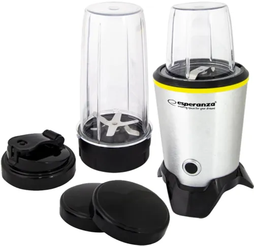 Blender kielichowy ESPERANZA Nutri Master EKM028 (Sportowy) + 2 bidony w komplecie
