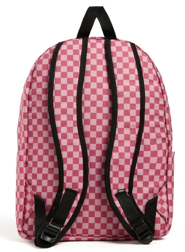 Plecak młodzieżowy Vans Old Skool Check Backpack - mauve wood