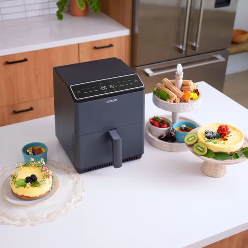 Air Fryer Frytkownica beztłuszczowa COSORI CAF-P681S-KEUR Dual Blaze 6.4l Wi-Fi zabezpieczenie przed przegrzaniem
