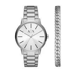 Armani Exchange Cayde AX7138SET Gümüş / Gümüş Saatler