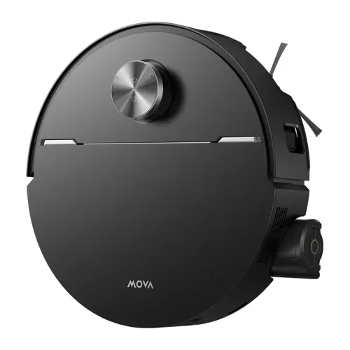 Robot sprzątający Mova Z70 Ultra Roller Complete Funkcja mopowania Stacja oczyszczająca Tworzenie mapy pomieszczenia Funkcje AI Czarny