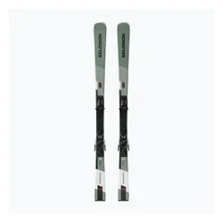 Narty zjazdowe Salomon S/Max 8 + wiązania M10 GW oil green/black/white