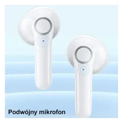 Słuchawki bezprzewodowe USAMS BU12 Series TWS Douszne Bluetooth 5.1 Różowy