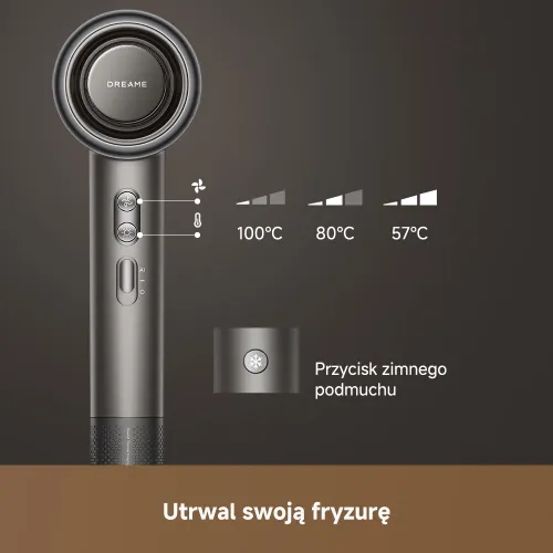 Suszarka DREAME AHG40A Gusto Grey 2000 W