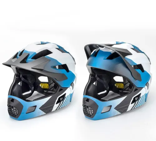 Kask rowerowy dziecięcy, Szczękowy, na rower, hulajnogę, ROCKBROS, M