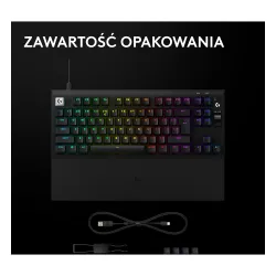 Klawiatura magnetyczna Logitech G Pro X2 TKL Rapid Czarny