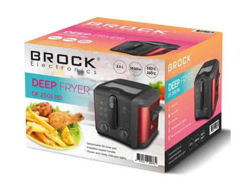 BROCK DF2501RD Fritöz